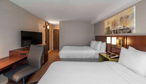 Standard Room, 2 Queen Beds, Non Smoking, Ground Floor (First Floor)