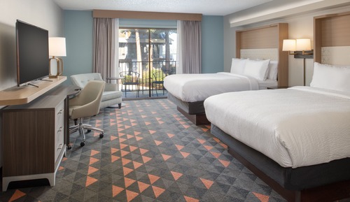 Premium Room, 2 Queen Beds, Courtyard View