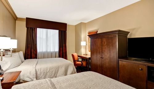 Room, 2 Queen Beds, Non Smoking, Refrigerator & Microwave