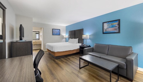 Standard Room, 1 King Bed with Sofa bed, Non Smoking, Refrigerator & Microwave (with Sofabed)
