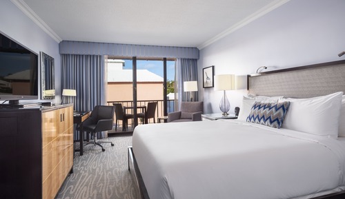 Deluxe Room, 1 King Bed, Garden View