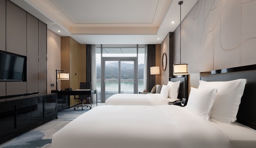 Deluxe Room, 2 Double Beds, Non Smoking