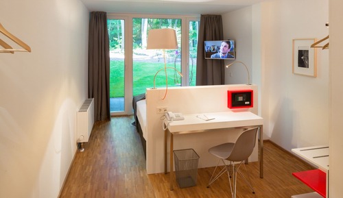 Comfort Double Room, Terrace, Garden View