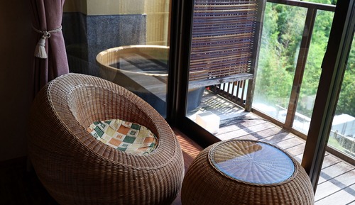 Japanese Room with Open-Air Hot Spring Bath