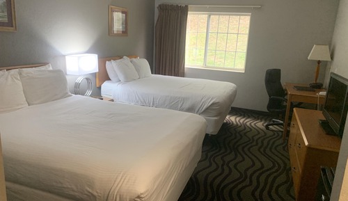 Standard Room, 2 Queen Beds, Refrigerator & Microwave