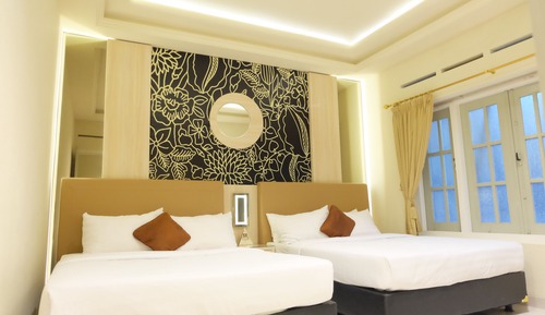Palm Room, 1 Double Bed, Non Smoking, City View