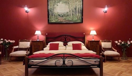 Romantic Suite, Multiple Beds, City View