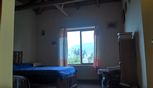 Basic Room, 2 Double Beds, Mountain View