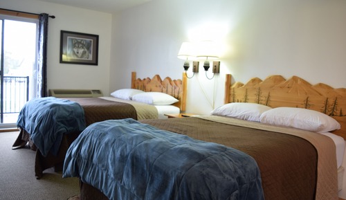 Room, 2 Double Beds, Balcony