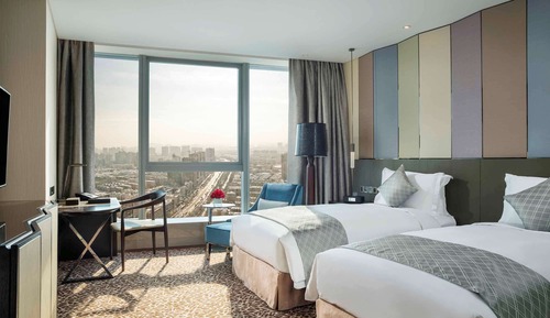 Luxury Room, 2 Twin Beds, Business Lounge Access, City View