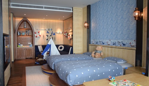 Family Room, 2 Twin Beds, Ocean View (Kid Theme)