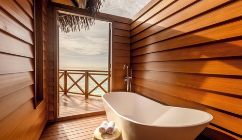 Villa, Overwater (Sunset)