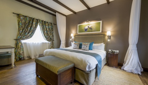 Deluxe Cottage, 1 King Bed, Mountain View