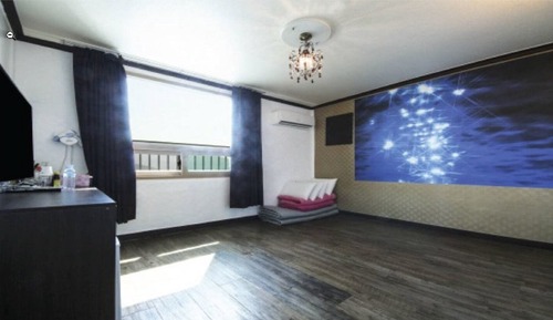 Ondol Room, Sea View (YouTube & Netflix available using personal account)