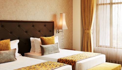 Deluxe Room, 2 Twin Beds, City View