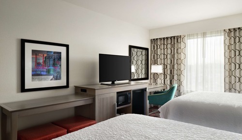 Room, 2 Queen Beds, Non Smoking, Refrigerator & Microwave