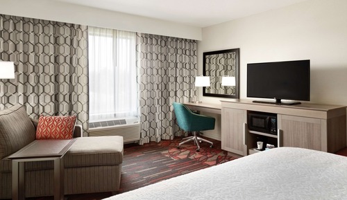 Room, 1 King Bed, Non Smoking, Refrigerator & Microwave
