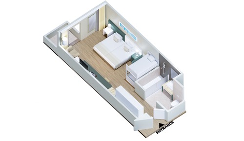 Standard Room, Sea View