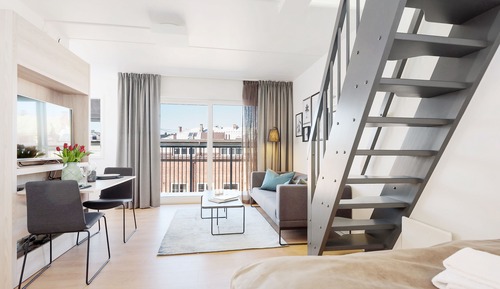 Superior Studio, 1 Double Bed, Balcony