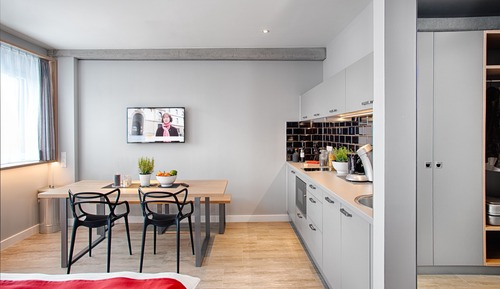 Business-Apartment with Kitchenette