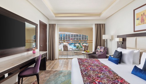 Deluxe Double Room, Partial Sea View