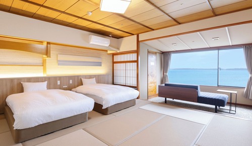 Superior Japanese Bed Twin With Bath Non-Smoking