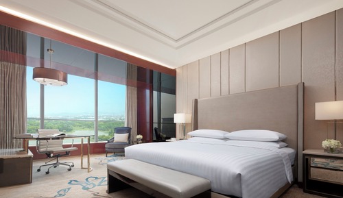 Executive Suite, 1 King Bed, Smoking, Lake View