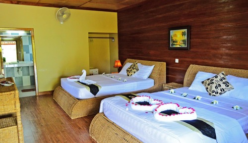 Family Bungalow, 1 Bedroom, Garden View