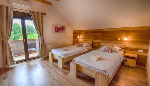 Design Twin Room, Balcony