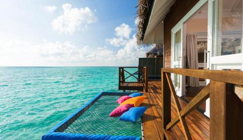 Water Villa with Pool | *Free sea plane transfers for 2 pax. Minimum 7-night stay. 4-6 nights stay: 50% off until 31.10.2025*