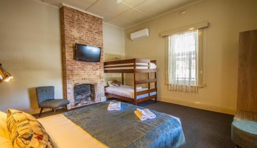 Family Room with Shared Bathroom