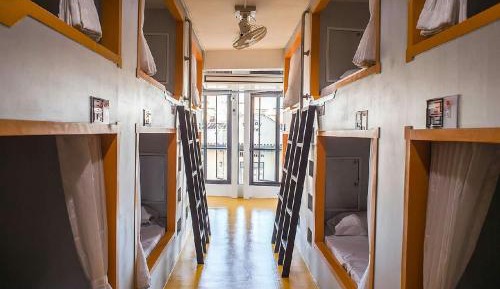 Single Bed in Dormitory Room