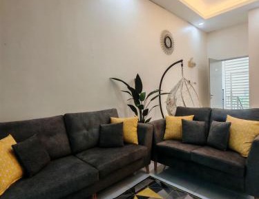 Three-Bedroom Apartment with Park View