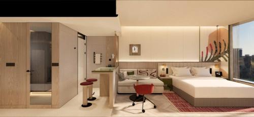 Standard King Room with City View