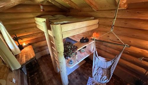 Cabin with Private Spa