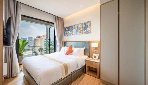 Two-Bedroom Apartment with Balcony