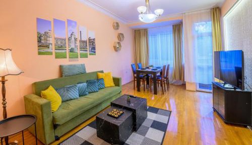 Two-Bedroom Apartment with Balcony and Terrace