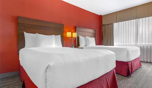 Double Room with Two Double Beds and View