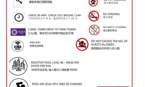 Studio with Pool View