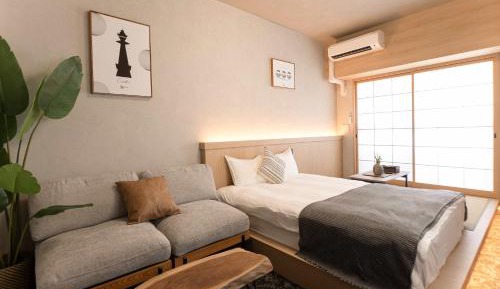 Studio Apartment with Balcony