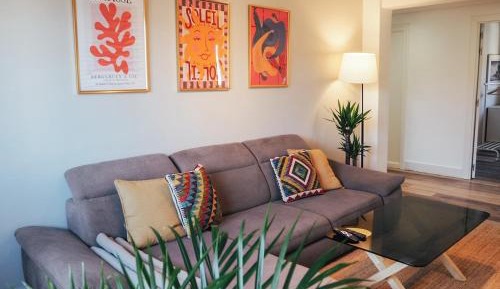 Three-Bedroom Premium Apartment with Balcony