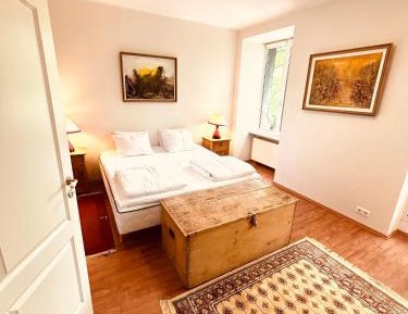 Luxury Two-Bedroom Apartment with French Balcony