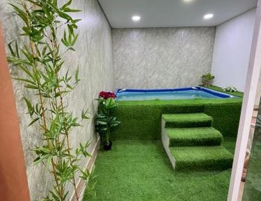Family Room with Sauna