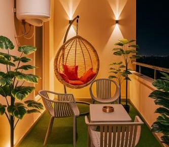 Two-Bedroom Apartment with Balcony