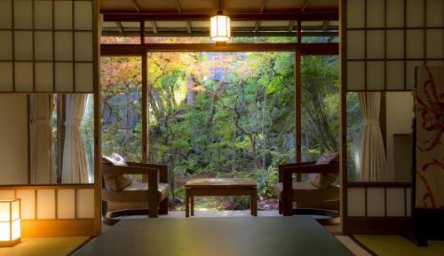 Japanese-Style Standard Twin Room with Garden View