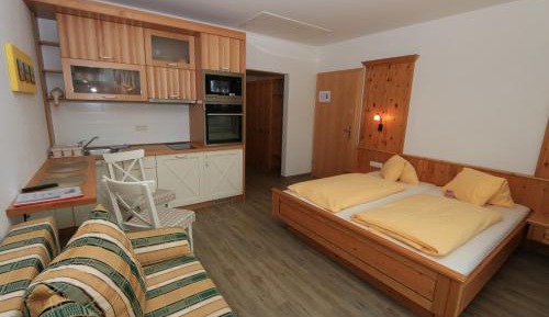 One-Bedroom Apartment with Balcony and Mountain View  