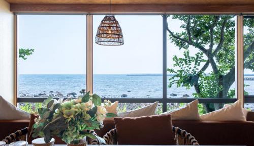 Premium Twin with Open-Air Bath and Sea View