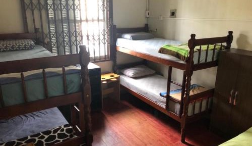 Bunk Bed in Male Dormitory Room 