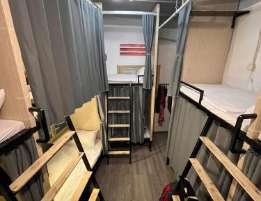 Bunk Bed in Male Dormitory Room 