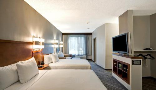 Double Room with Two Double Beds and Sofa Bed